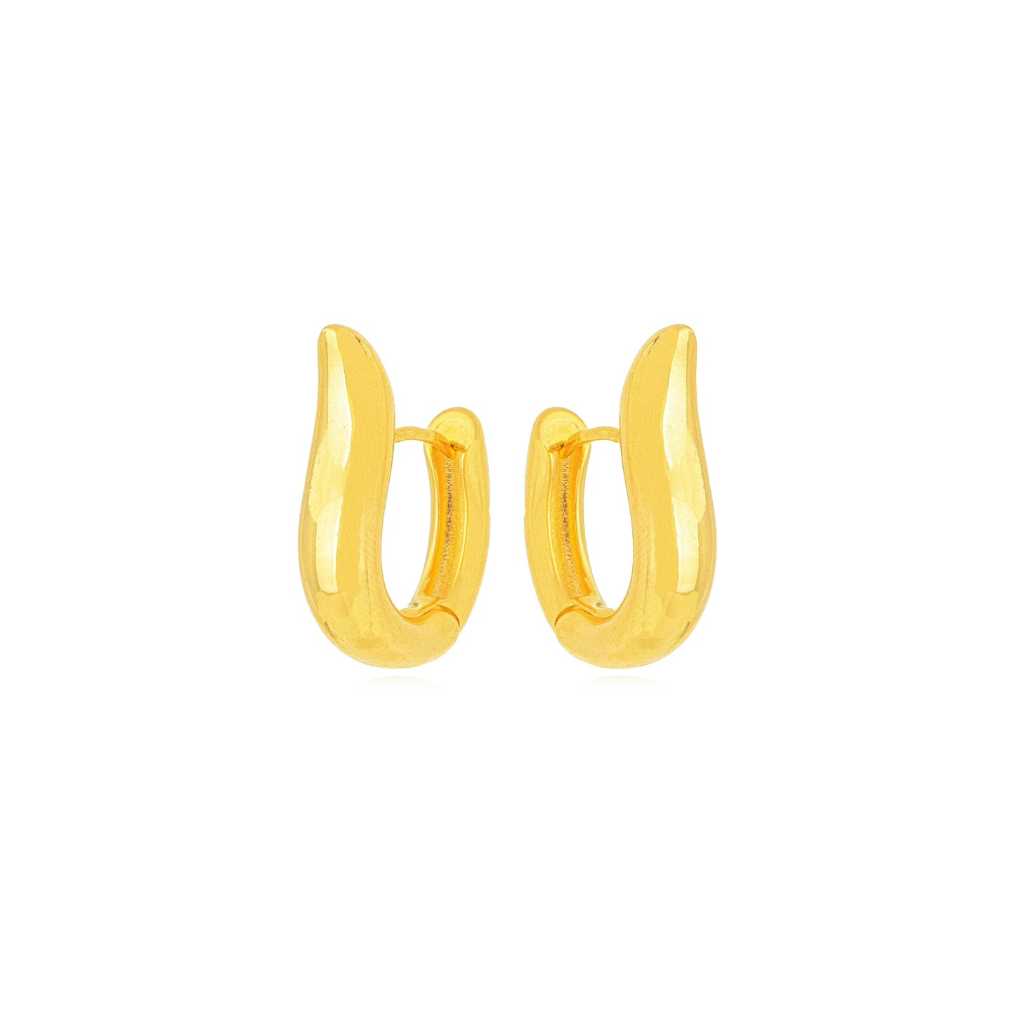 Argola dourada/golden hoops